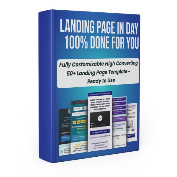 50+ Landing Page Template